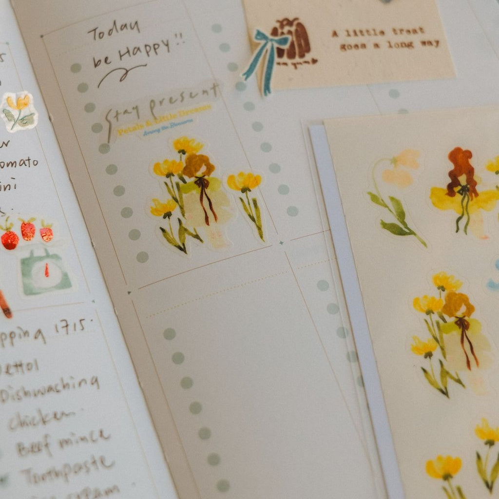 Whispers In The Flower Field 2 Washi Sticker