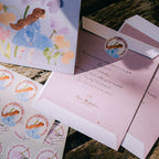 Whispers In The Flower Field Envelop And Sticker Set