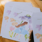 Whispers In The Flower Field Envelop And Sticker Set