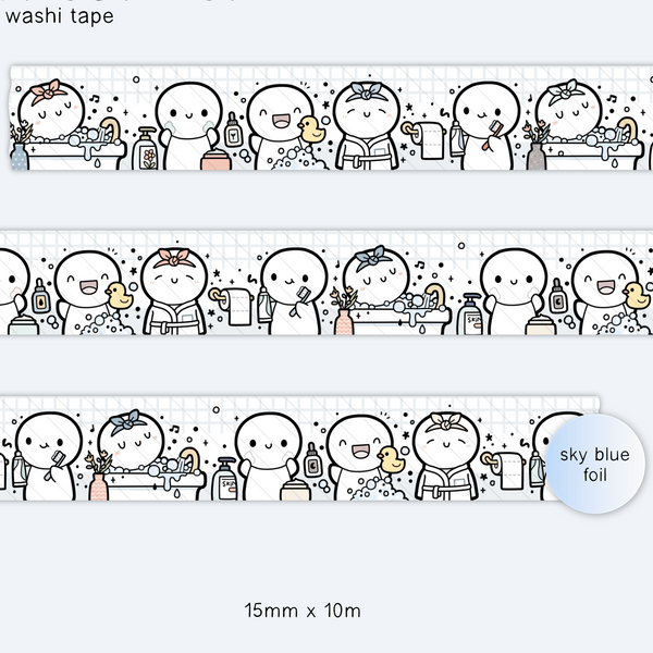In The Bathroom Washi Tape