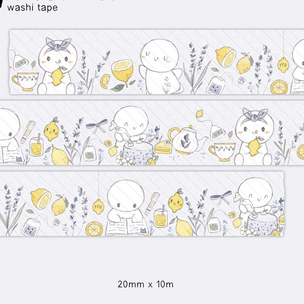 Lavender and Lemons Washi Tape