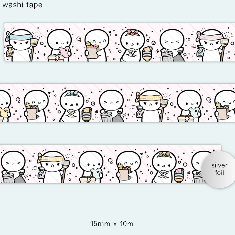 Little Chores 3.0 Washi Tape