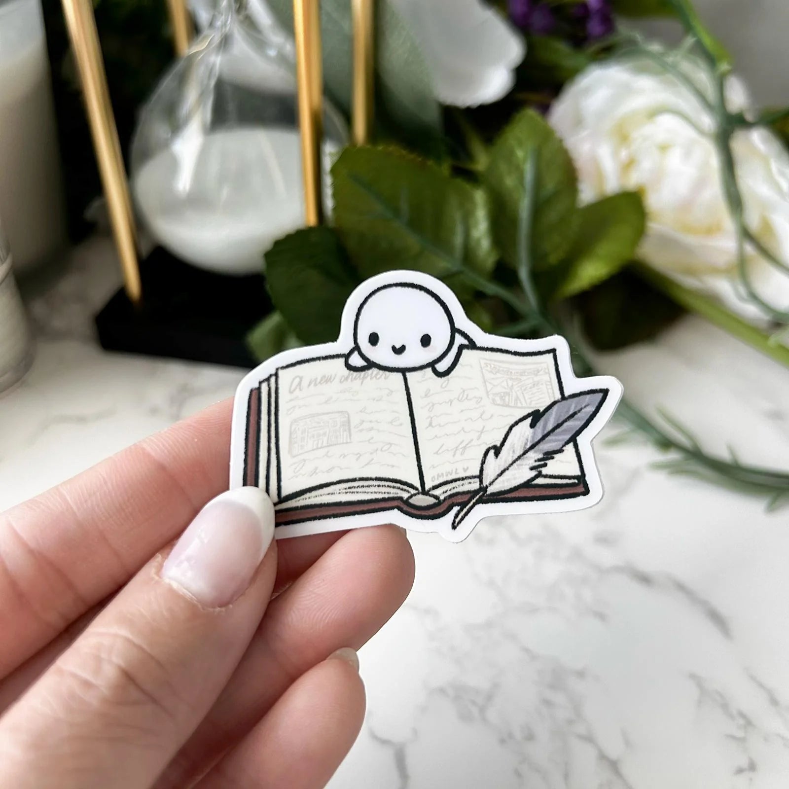 A New Chapter Vinyl Sticker
