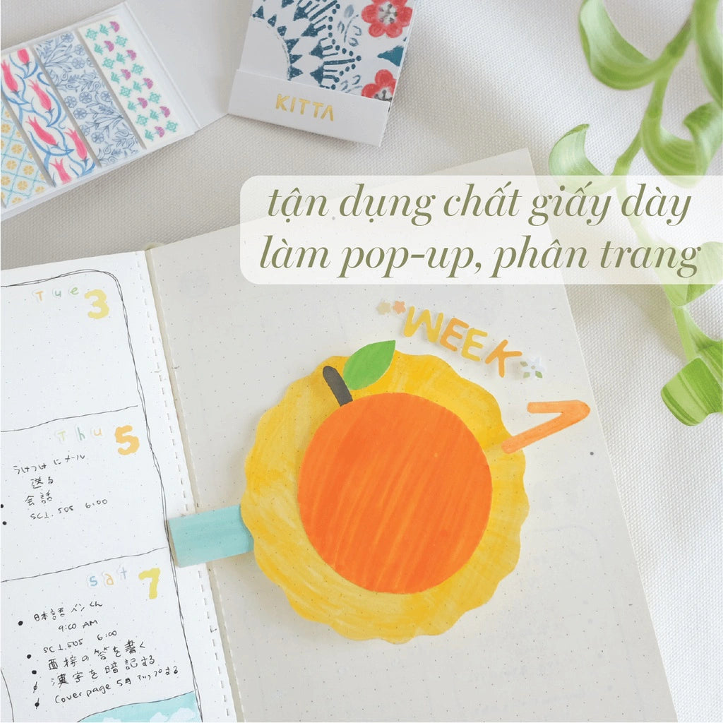 Linen Cover Notebook 'Dreams Come True' | Terra Cotta