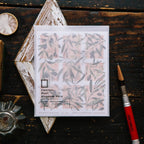 Olive Branches Stamp Style Sticker