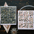 Olive Branches Stamp Style Sticker