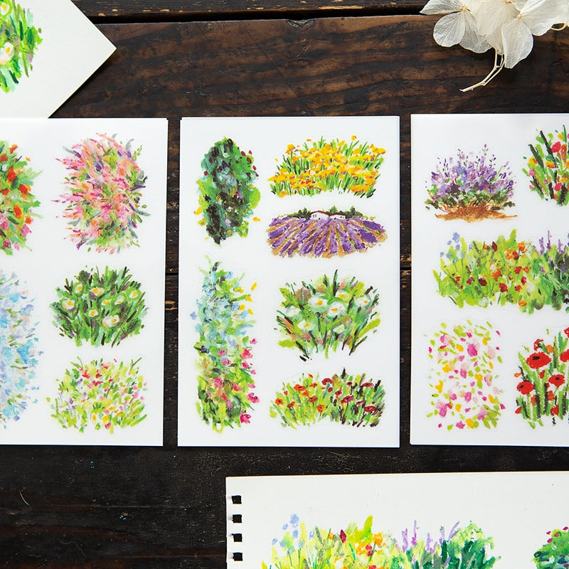 Bright Bloom Transfer Sticker