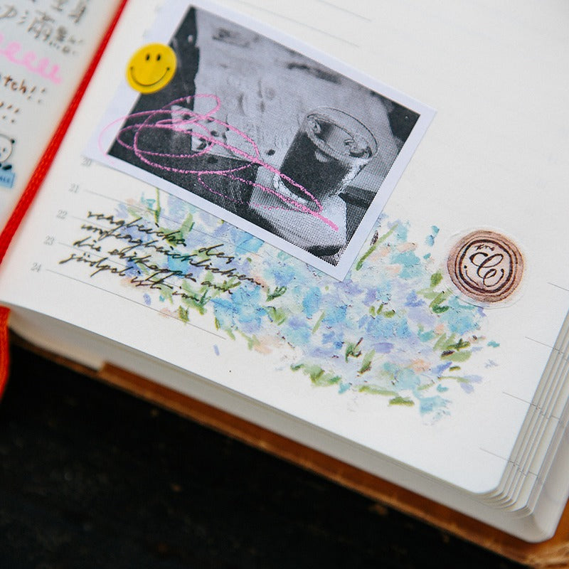 Bright Bloom Transfer Sticker