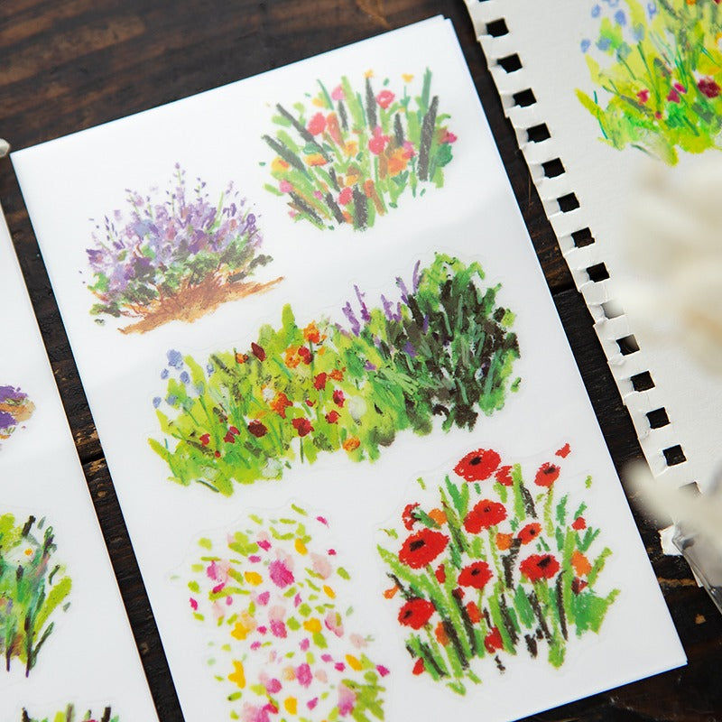 Bright Bloom Transfer Sticker