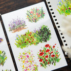 Bright Bloom Transfer Sticker