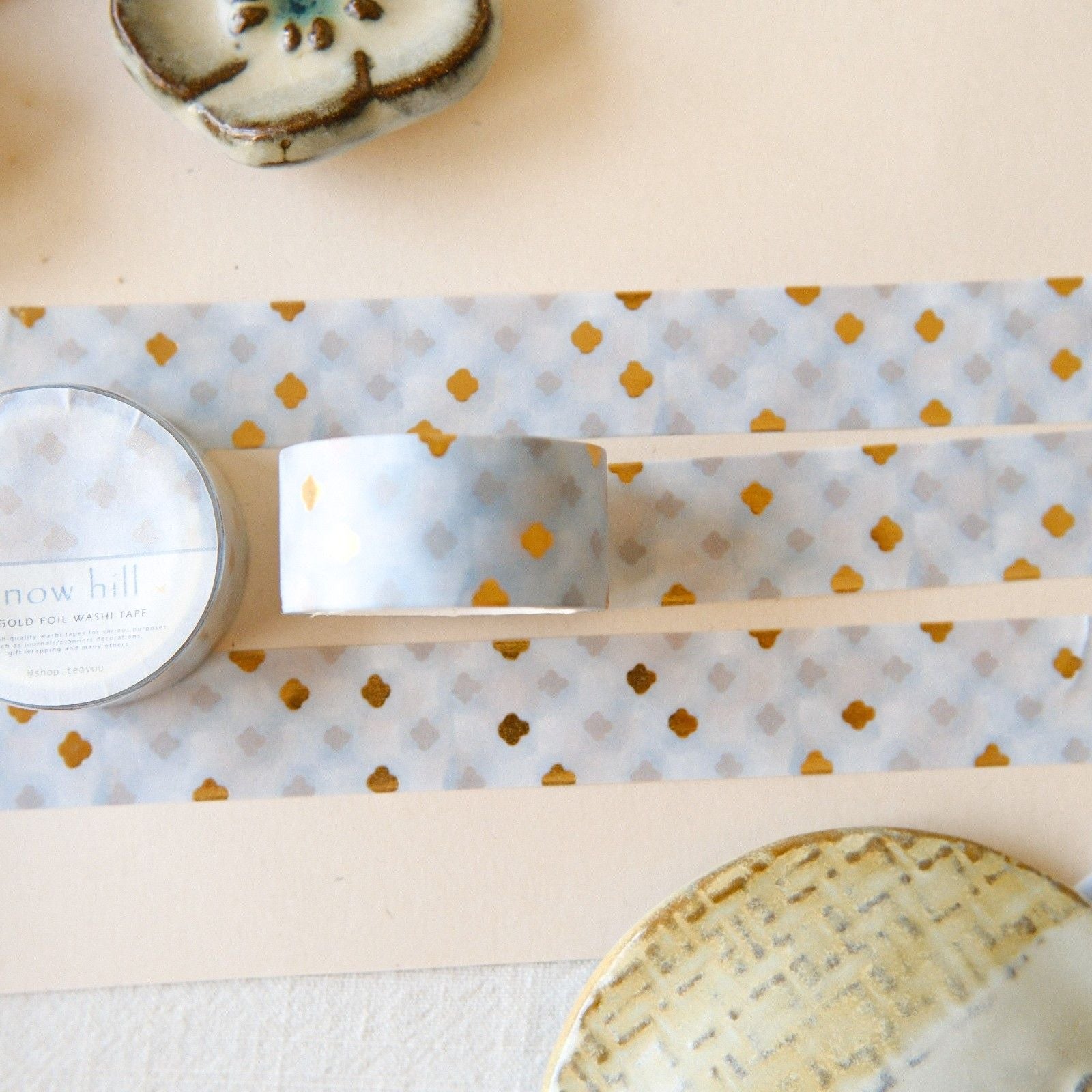 Seasons Décor Gold Foil Washi Tape