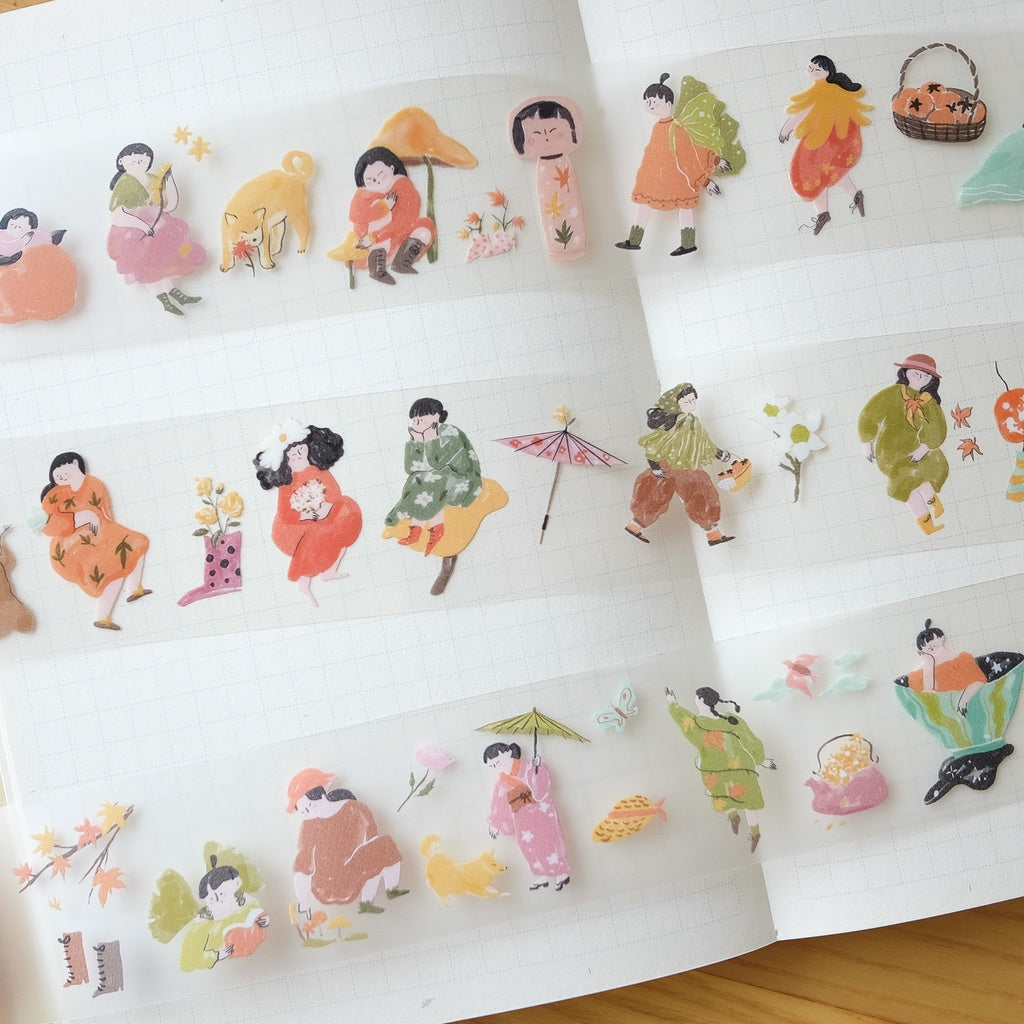 Autumn Fairies PET Tape