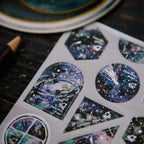 Colorful Night Stamp Sticker