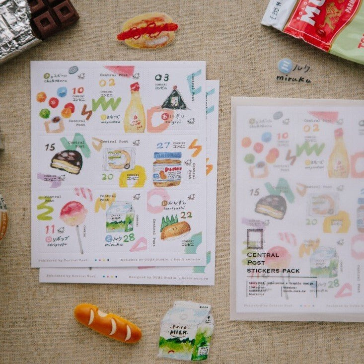 Convenience Store Stamp Sticker