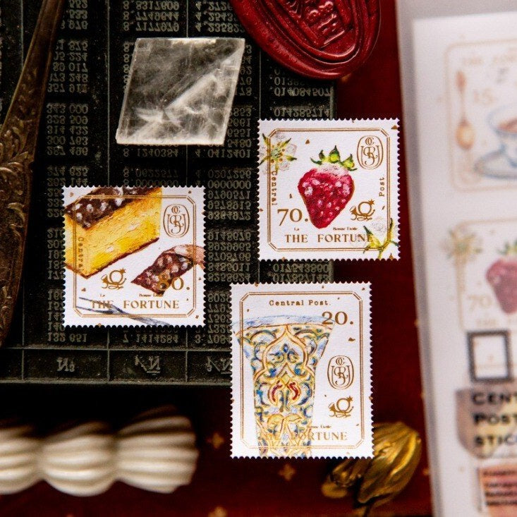 The fortune Stamp Sticker
