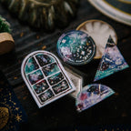 Colorful Night Stamp Sticker