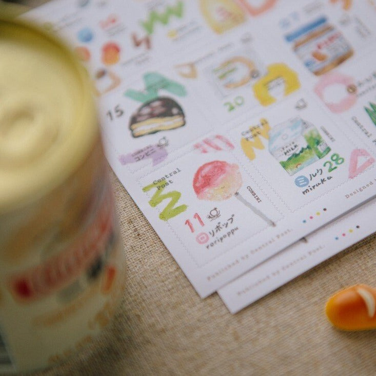 Convenience Store Stamp Sticker