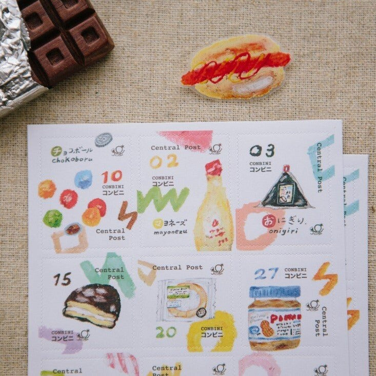 Convenience Store Stamp Sticker
