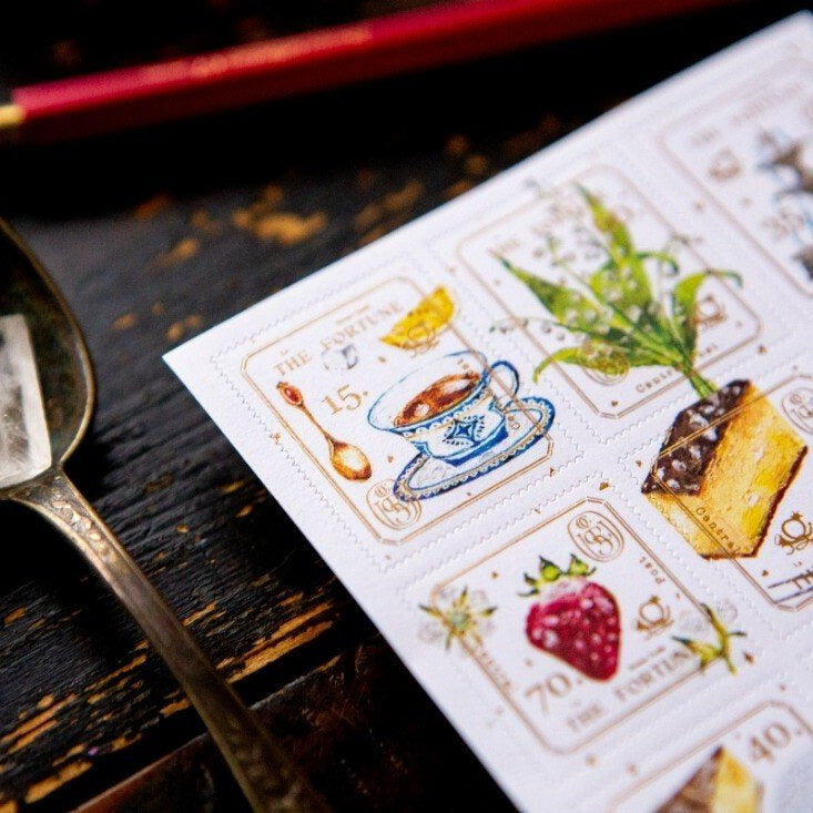 The fortune Stamp Sticker