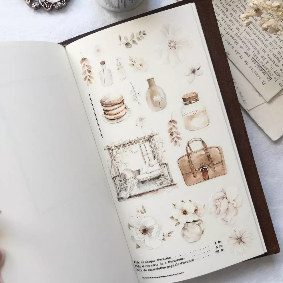 White Blooms PET Tape