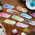 Watercolor Strokes Sticker Pack