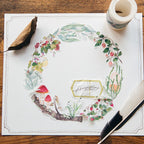 Wild wreath 2 masking tape