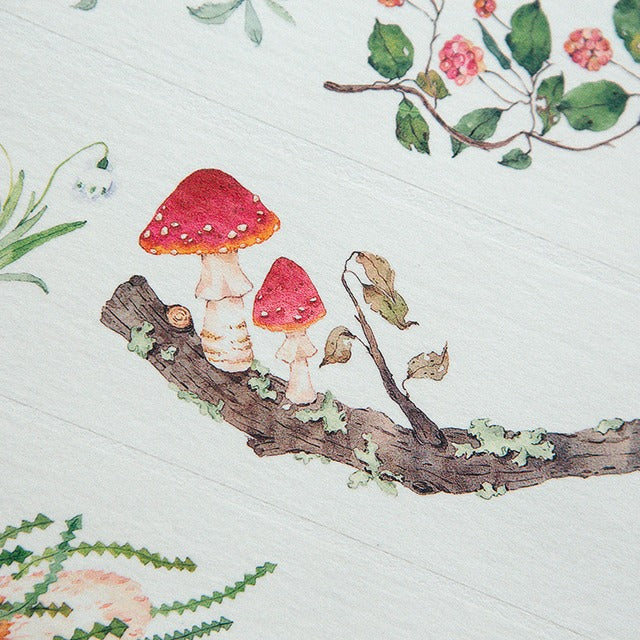 Wild wreath 2 masking tape