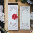 Glass Dome letterpress label book