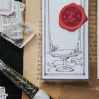 Glass Dome letterpress label book