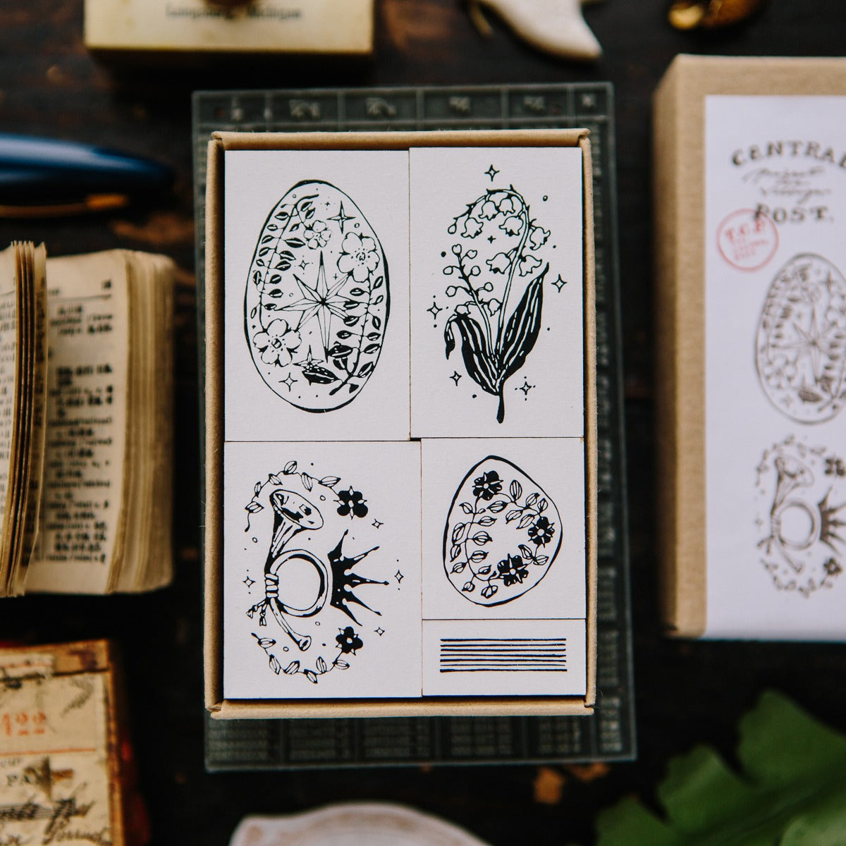 Central Post-A Stamp Set