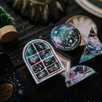 Colorful Night Stamp Sticker