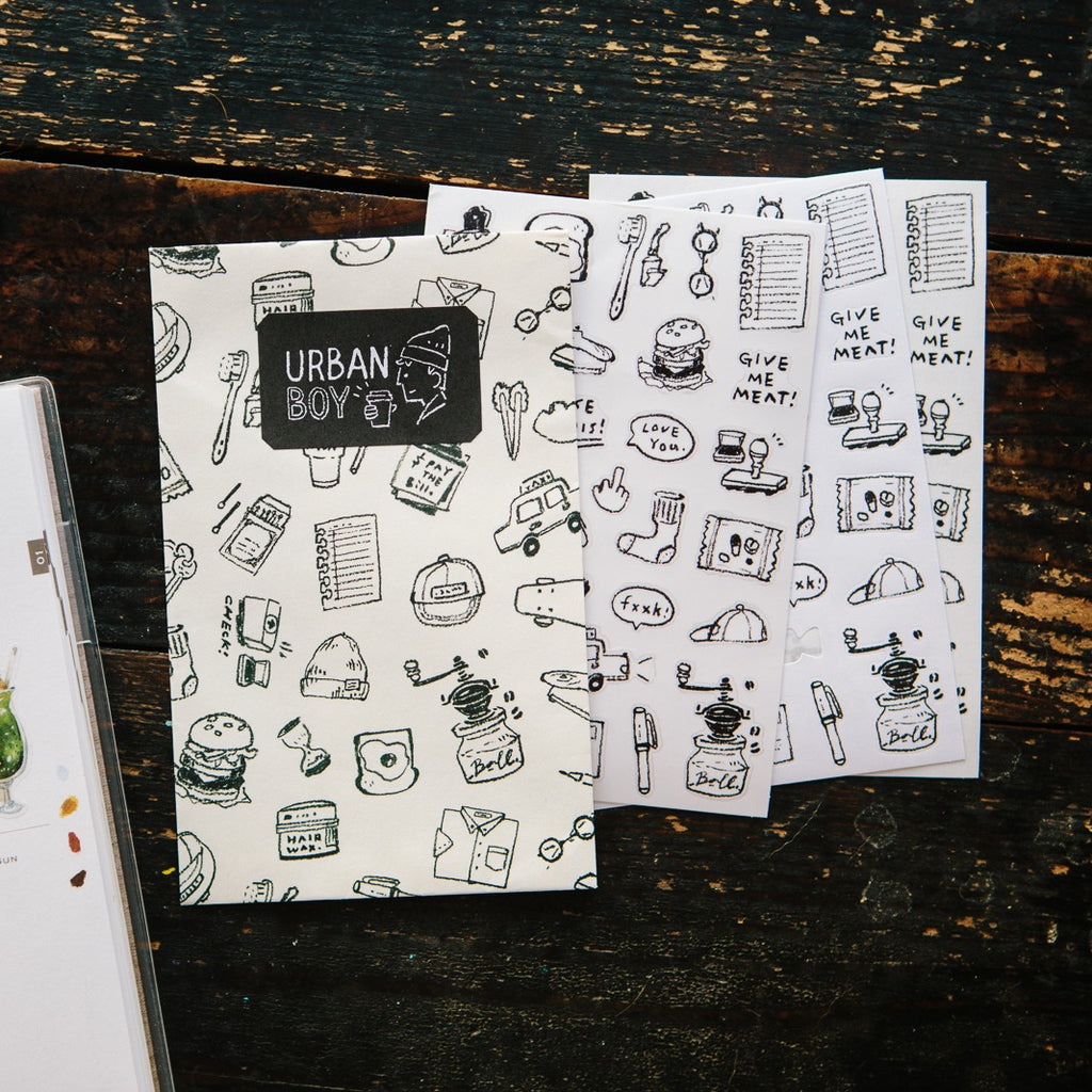Urban Boy Sticker Pack