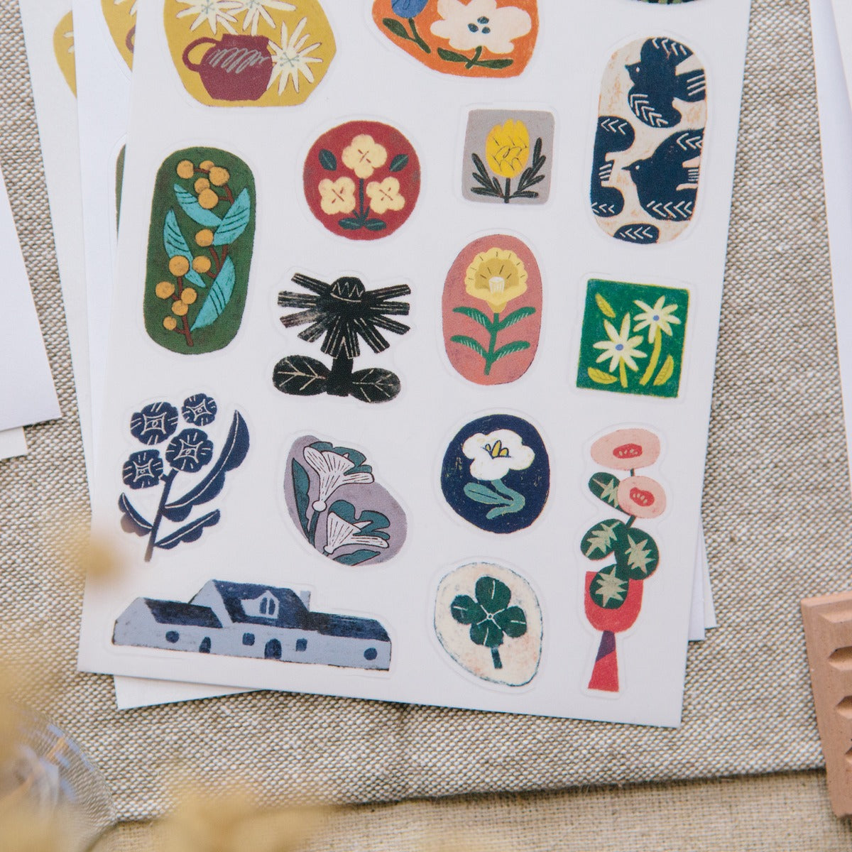 Day Dreaming Sticker Pack by OURS Studio — plant-and-nature sticker sheet, for journaling