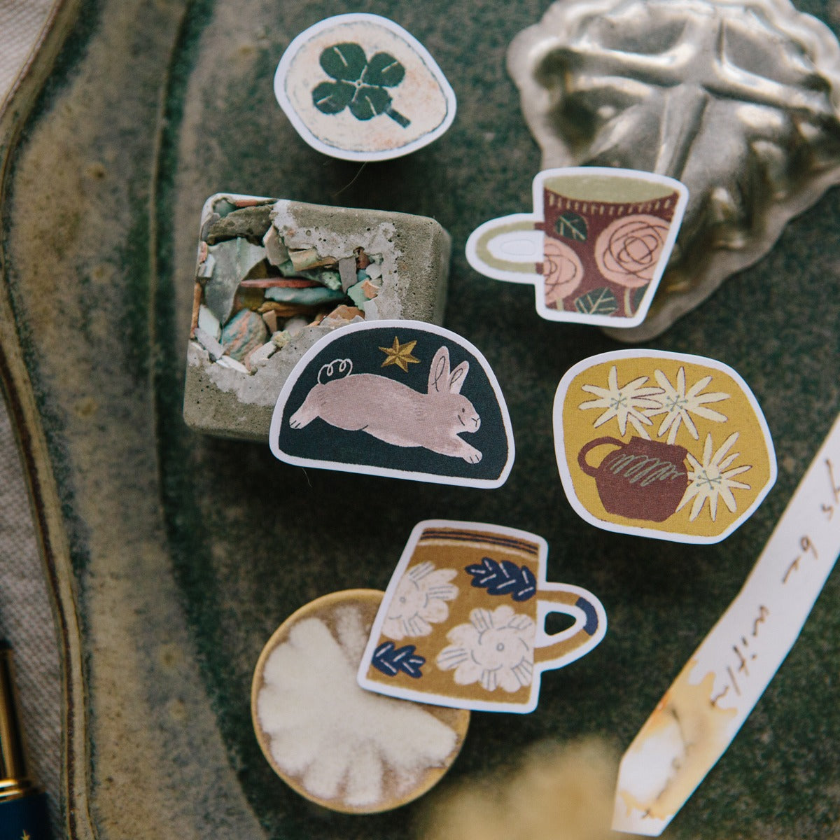 Day Dreaming Sticker Pack by OURS Studio — set of decorative stickers, for journaling