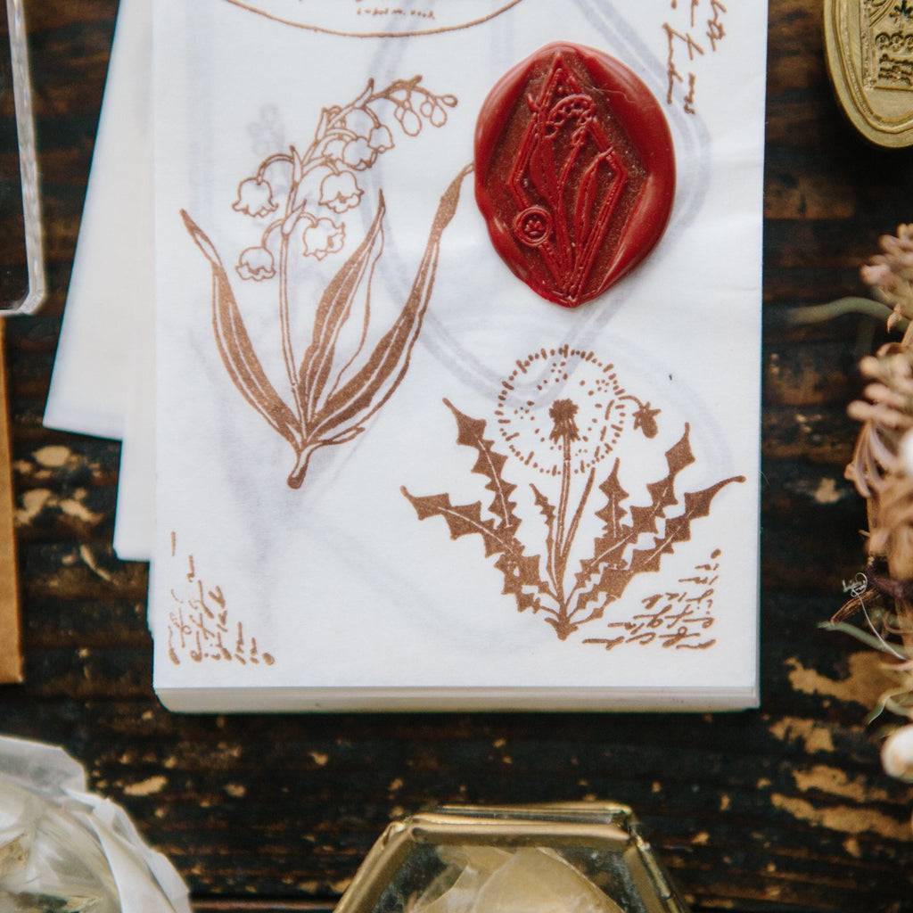De Fleur Clear Stamp Sheet