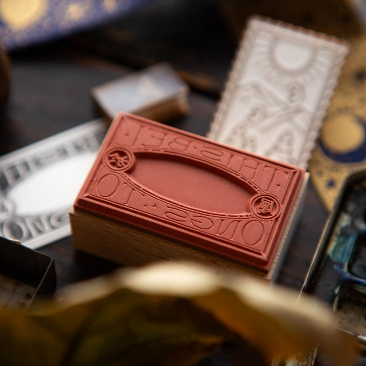 This Belongs to... Rubber Stamp
