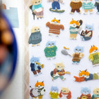 Cats Gathering Sticker