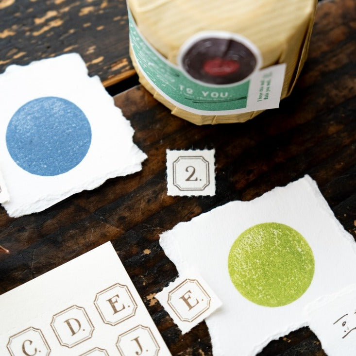 Letters (Framed) Letterpress Book