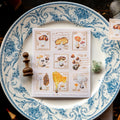 Mushroom Recipe Stamp Sticker