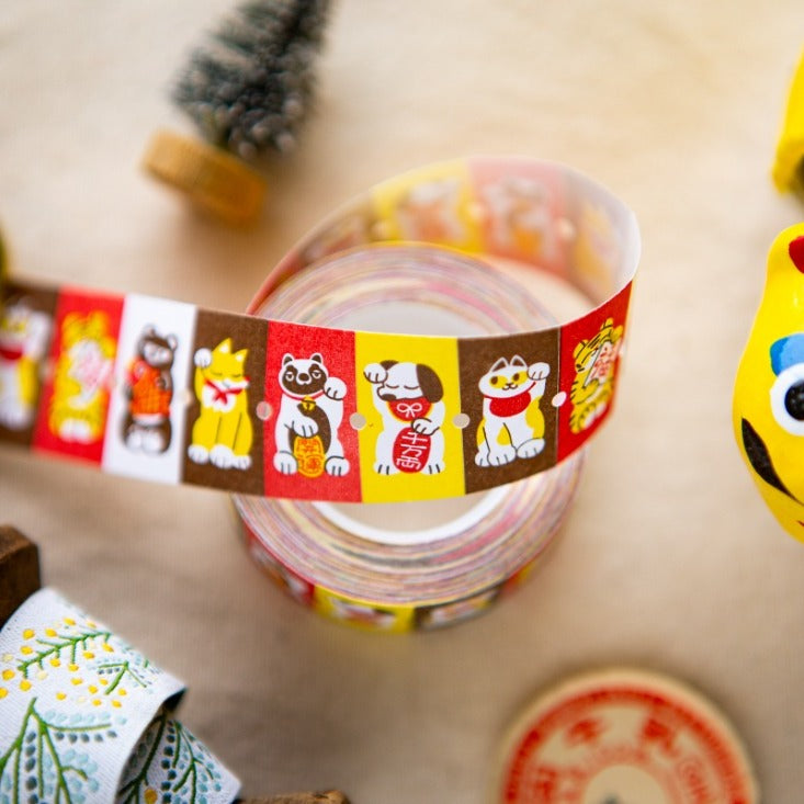 Little Lucky Friends Label Sticker Roll