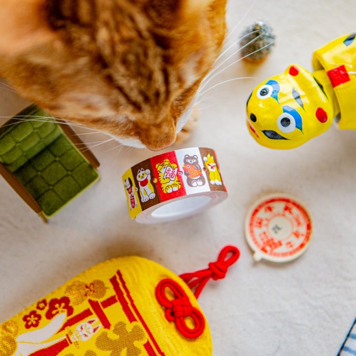 Little Lucky Friends Label Sticker Roll