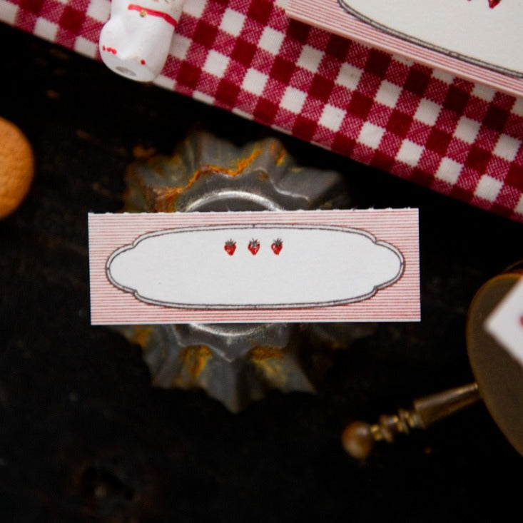 Strawberry Frame Letterpress Book