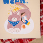 Lucky Star Post Card "Little Break"