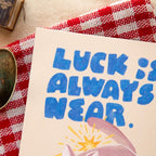 Lucky Star Post Card "Little Break"