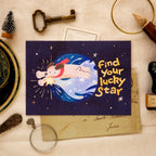 Lucky Star Post Card "I Found a Star!"
