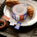 Milk Tea and Honey Label Sticker Roll