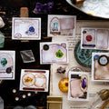 Gem Labels Sticker Memo Roll