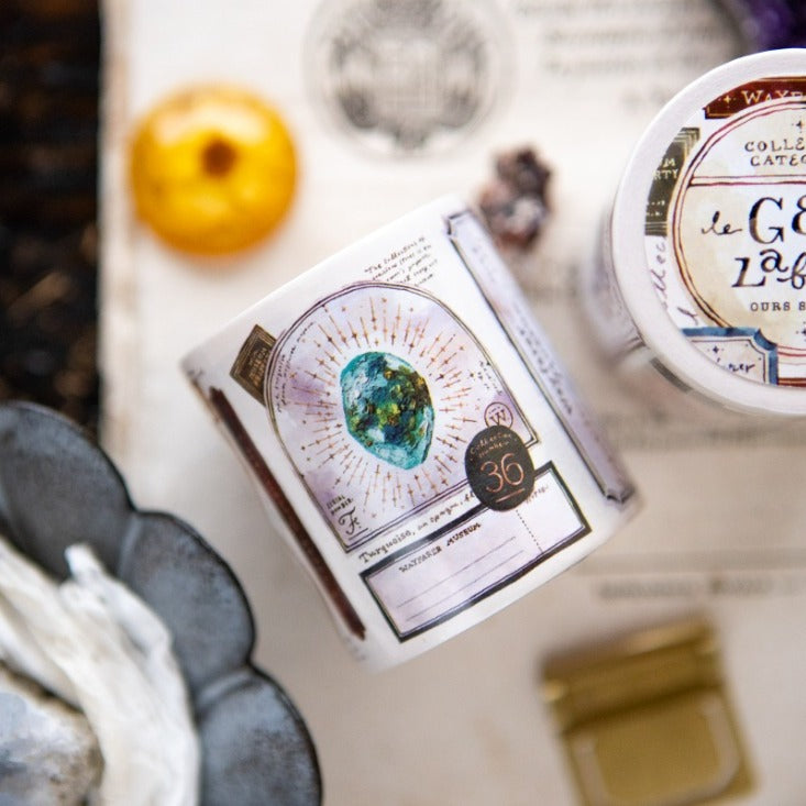 Gem Labels Sticker Memo Roll