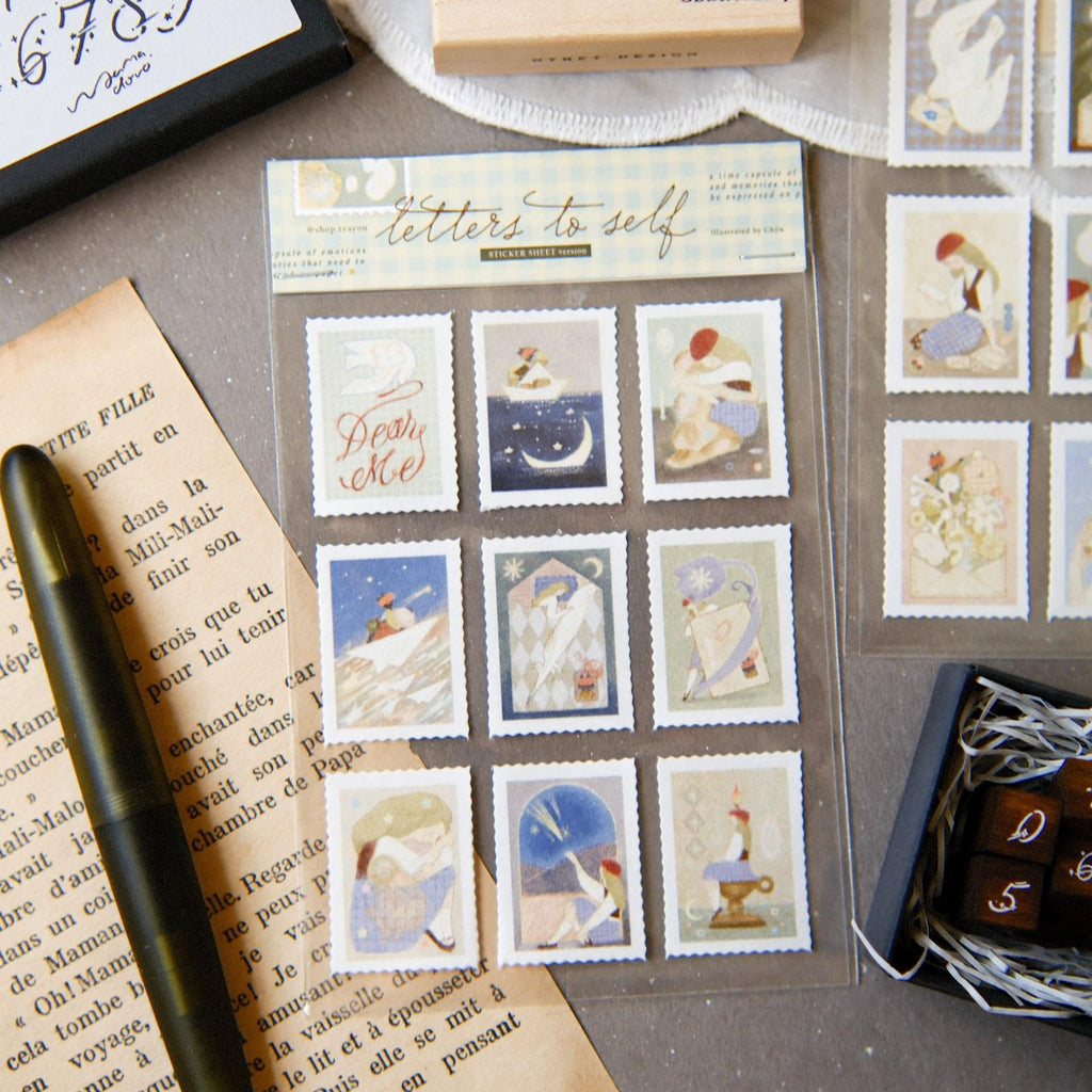 Letters to Self  Sticker Sheet