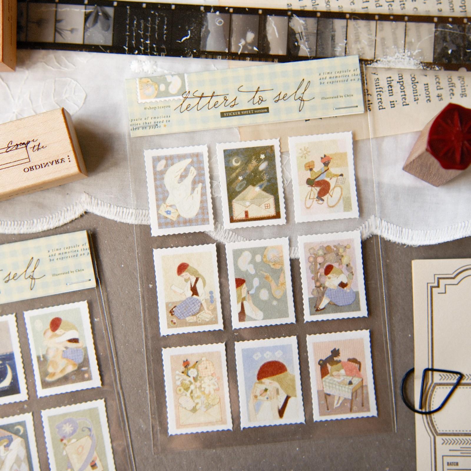 Letters to Self  Sticker Sheet